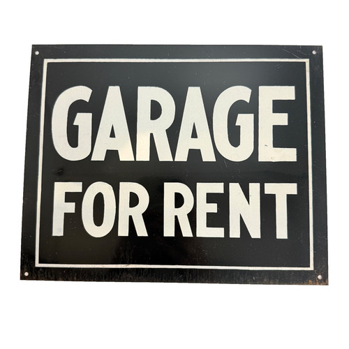 Vintage metal garage - garage, for