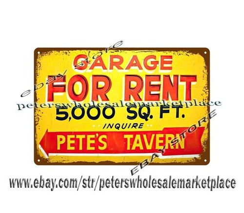 Garage for rent petes tavern - rent,