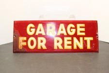 VINTAGE GARAGE FOR RENT SIGN